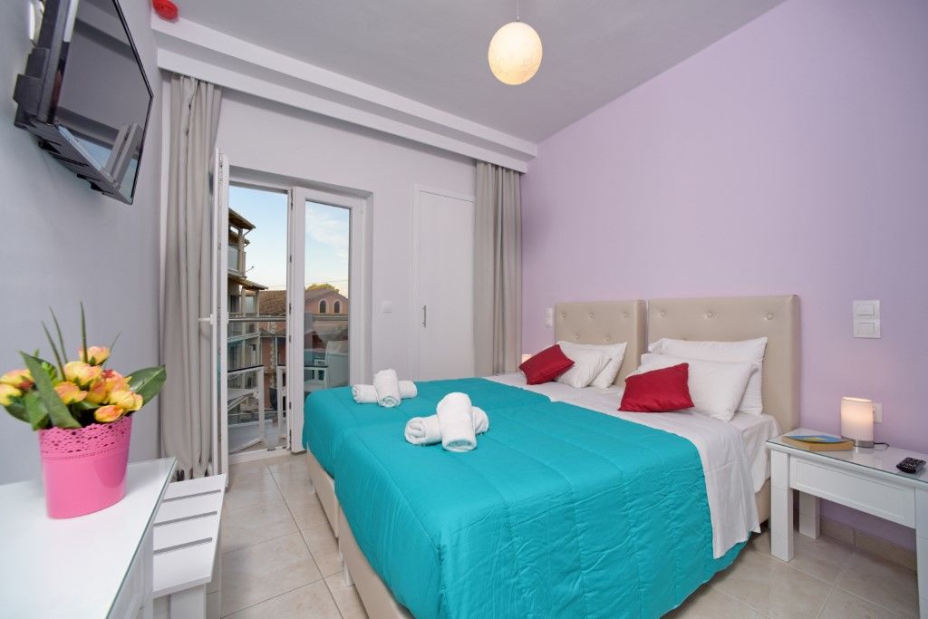 Palapart Gikas Suites And Studios Gouvia Bagian luar foto